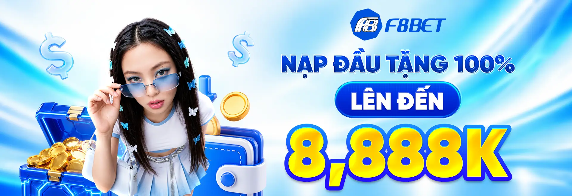 f8bet banner sinh nhật nạp đầu tặng 8888k